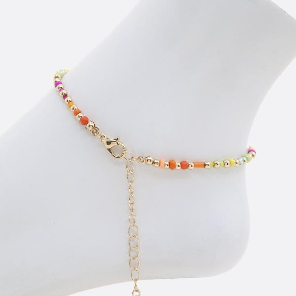 BEADED ANKLET