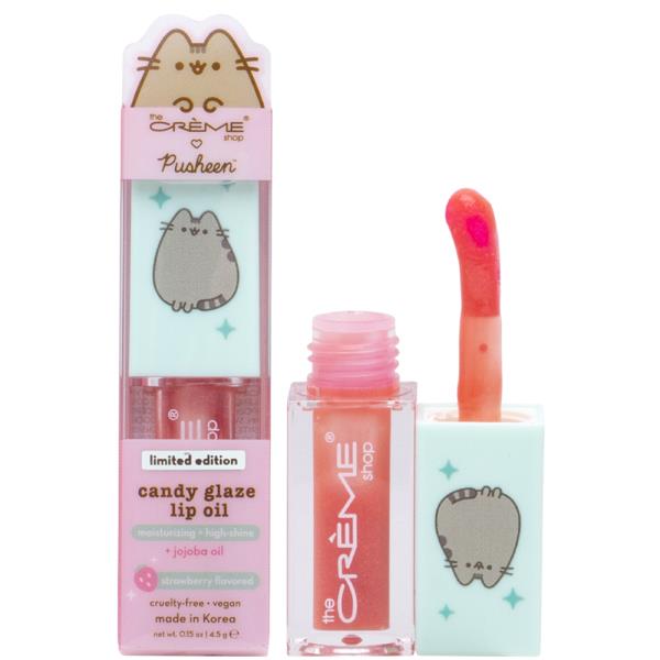 THE CREME SHOP PUSHEEN CANDY GLAZE LIP OIL