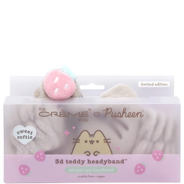 THE CREME SHOP PUSHEEN 3D TEDDY HEADYBAND PLUSHIE SPA HEADBAND