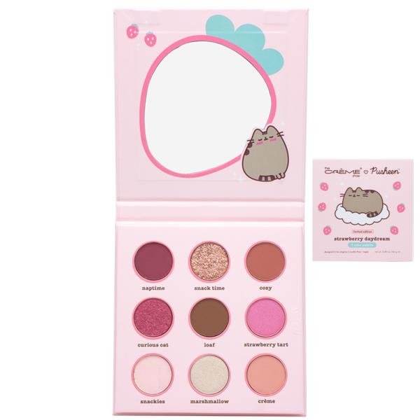 THE CREME SHOP PUSHEEN STRAWBERRY DAYDREAM 9 COLOR PALETTE