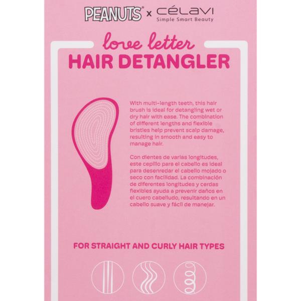 CELAVI X PEANUTS LOVE LETTER HAIR DETANGLER