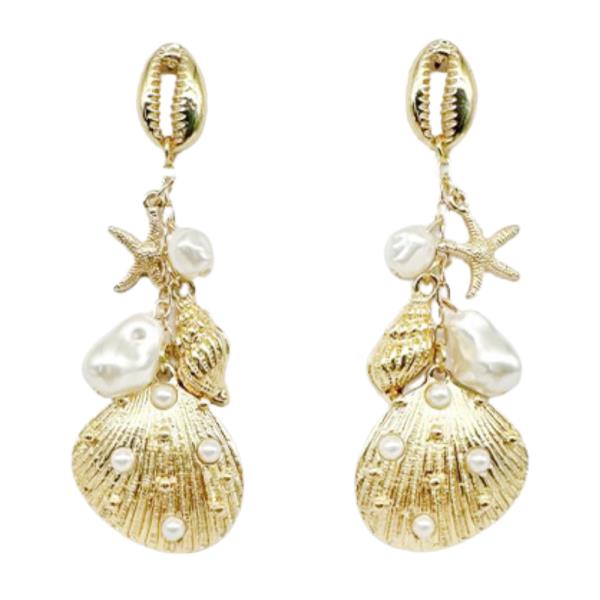 SEASHELL DANGLE EARRING