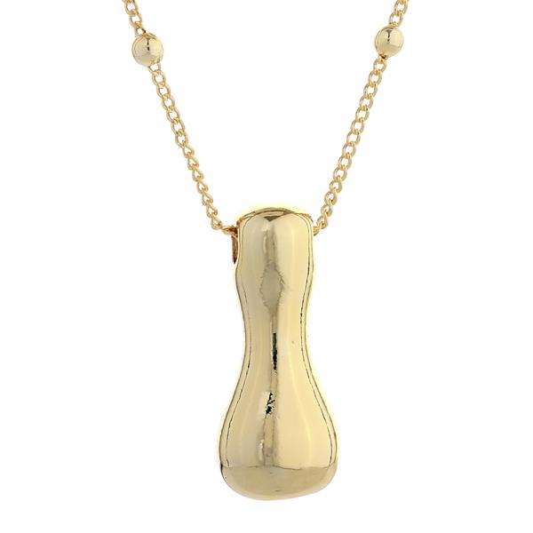 14K GOLD DIPPED BOLD INITIAL NECKLACE