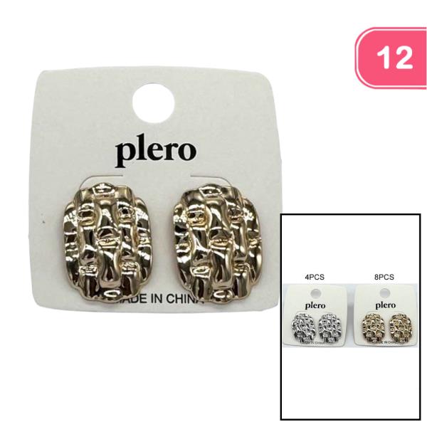 METAL EARRING (12 UNITS)