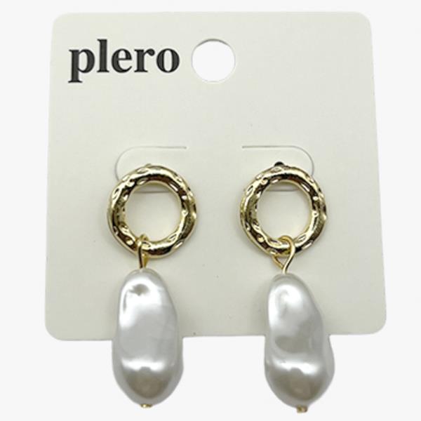 PEARL METAL EARRING (12 UNITS)