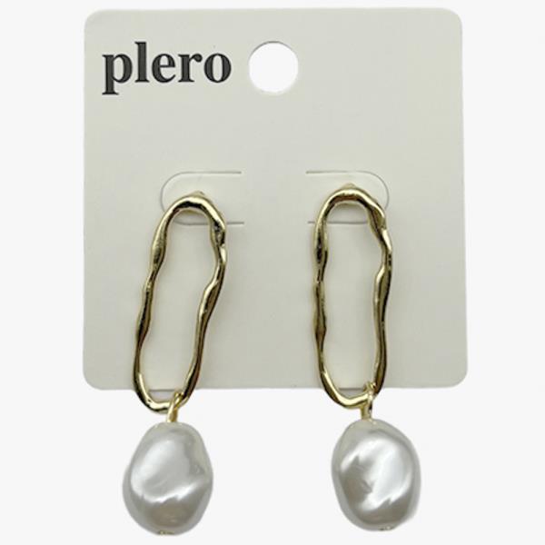 PEARL METAL EARRING (12 UNITS)