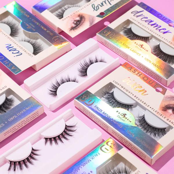 ITALIA DELUXE LASH OUT 3D FAUX MINK LASHES (12 UNITS)