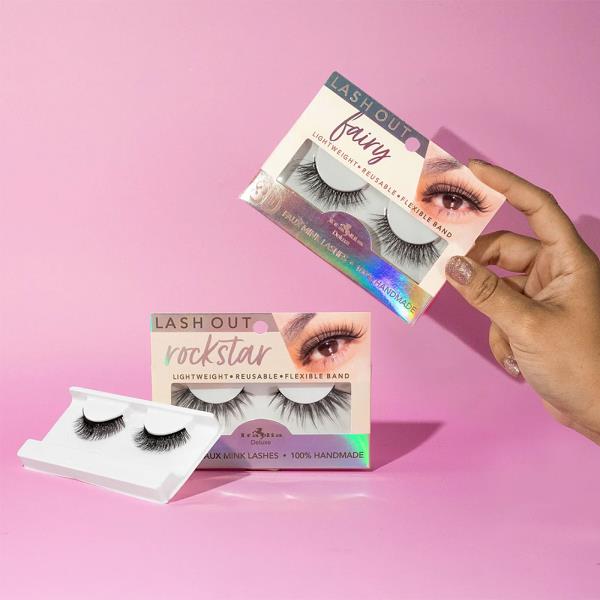 ITALIA DELUXE LASH OUT 3D FAUX MINK LASHES (12 UNITS)