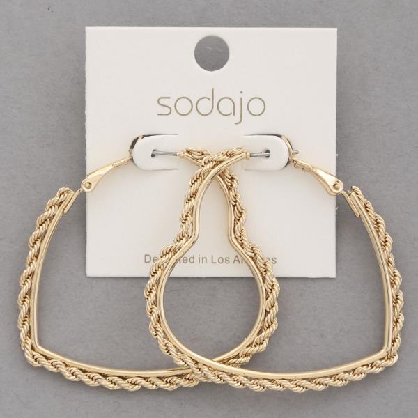 SODAJO HEART SHAPE EARRING