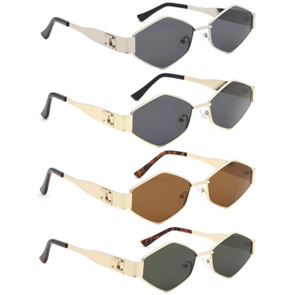 GEOMETRIC DESIGN SUNGLASSES 1DZ