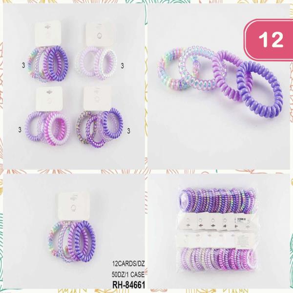 SWIRL HAIR TIE (12 UNITS)