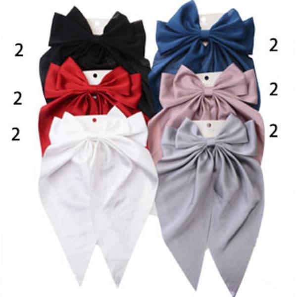 RIBBON HAIR BOW (12 UNITS)