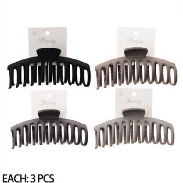 HAIR CLAW JAW CLIP (12 UNITS)