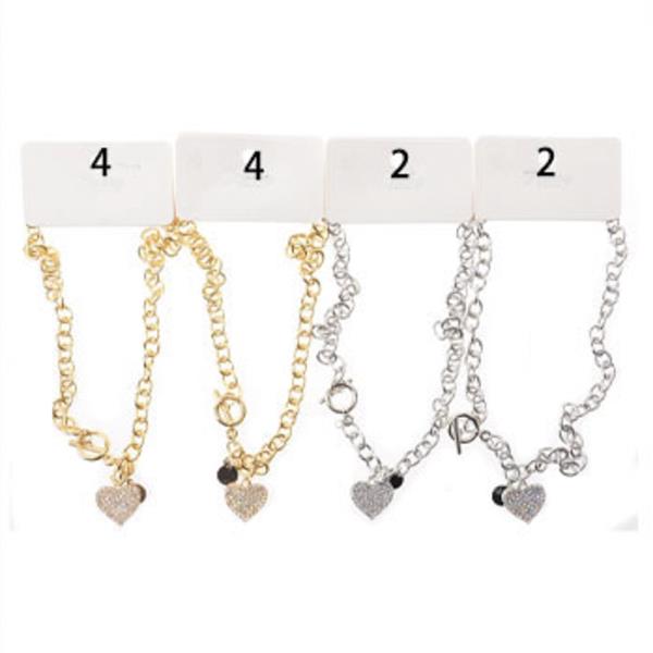 HEART PENDANT NECKLACE (12 UNITS)