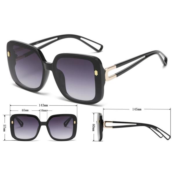 STYLISH DIVA BUTTERFLY SUNGLASSES 1DZ