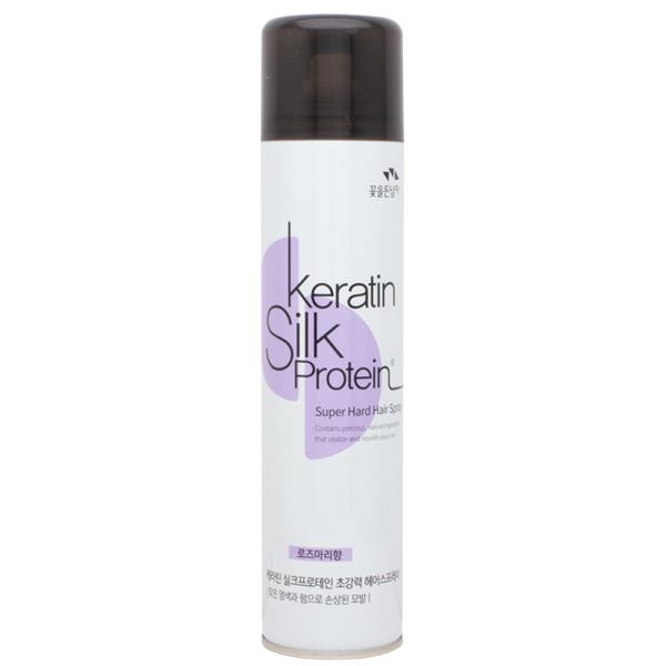 KERATIN SILK PROTEIN SUPER HARD HAIR SPRAY ROSEMARY