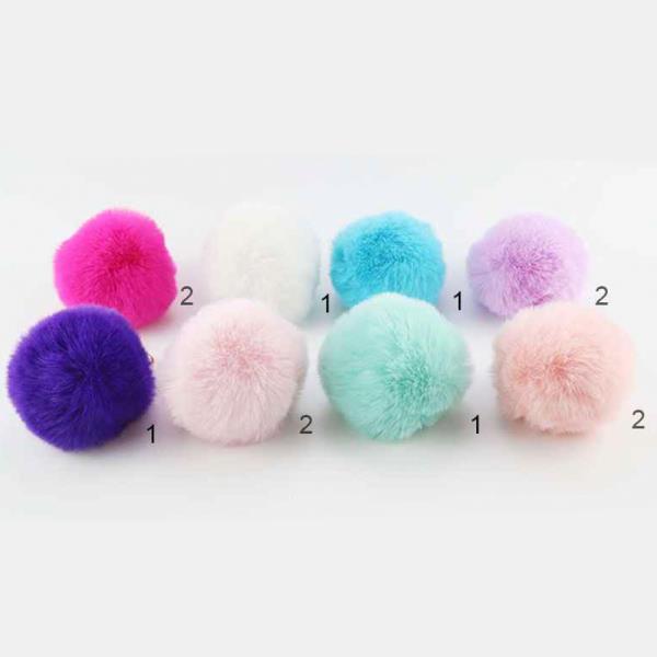 POM POM KEYCHAIN (12 UNITS)