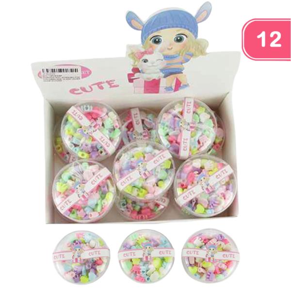 MULTI CUTE BEAD SET (12 UNITS)