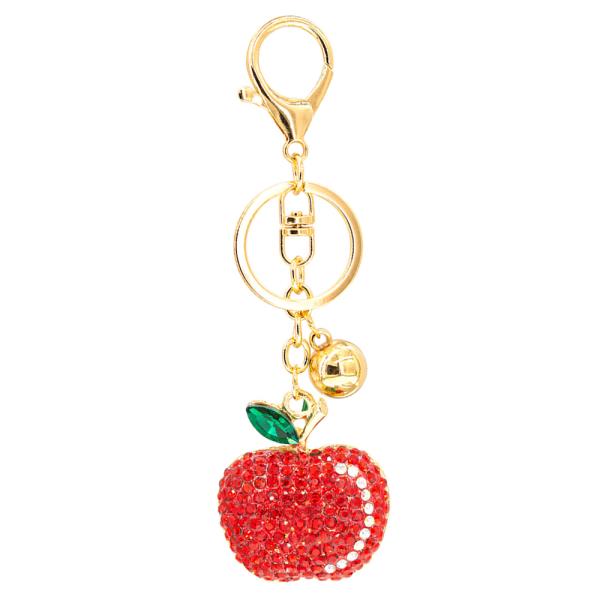 APPLE KEYRING KEYCHAIN