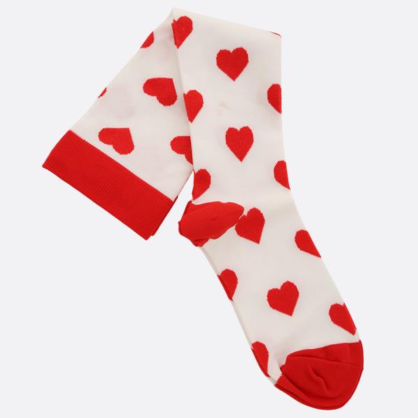 HEART PATTERN SOCK