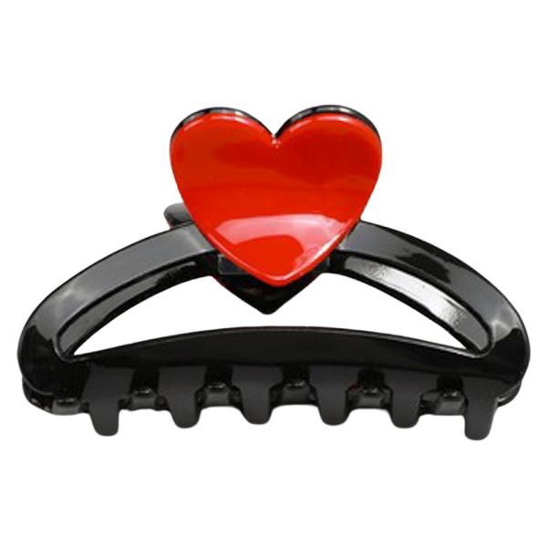 HEART HAIR CLAW JAW CLIP