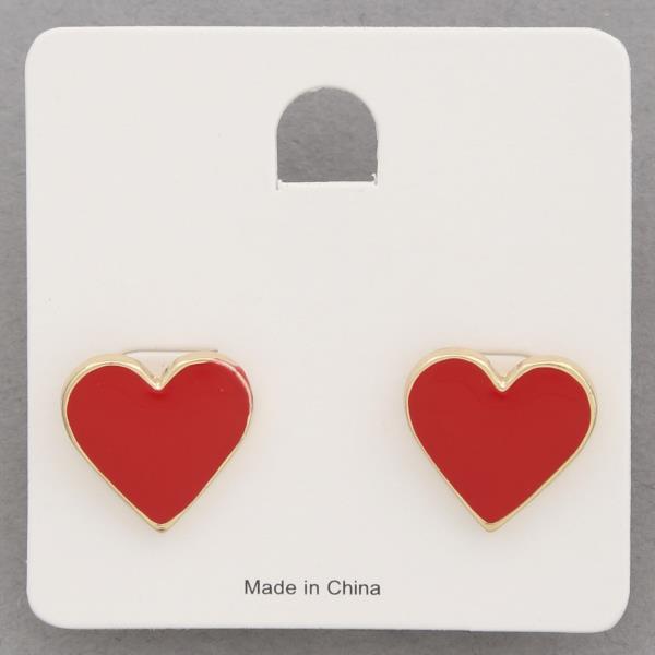 HEART SHAPE EARRING