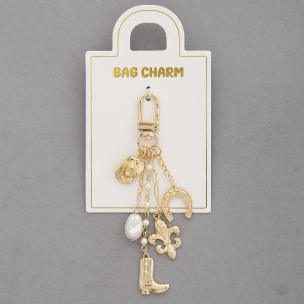 WESTERN STYLE MULTI BAG CHARM