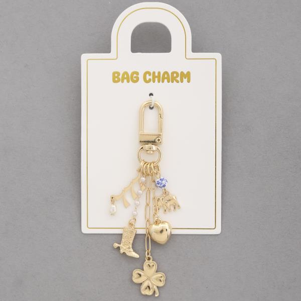 CLOVER MULTI BAG CHARM