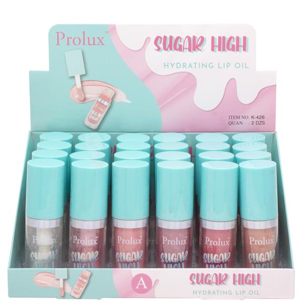 PROLUX SUGAR HIGH HYDRATING LIP OIL (24 UNITS)