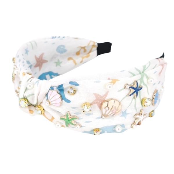 SEA LIFE PATTERN HEADBAND