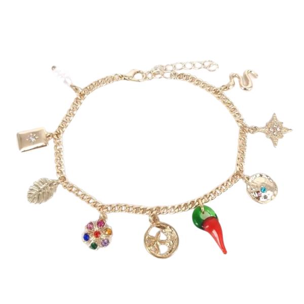 MULTI CHARM BRACELET