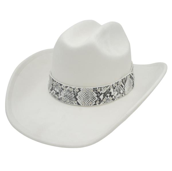 SNAKE BAND COWBOY HAT