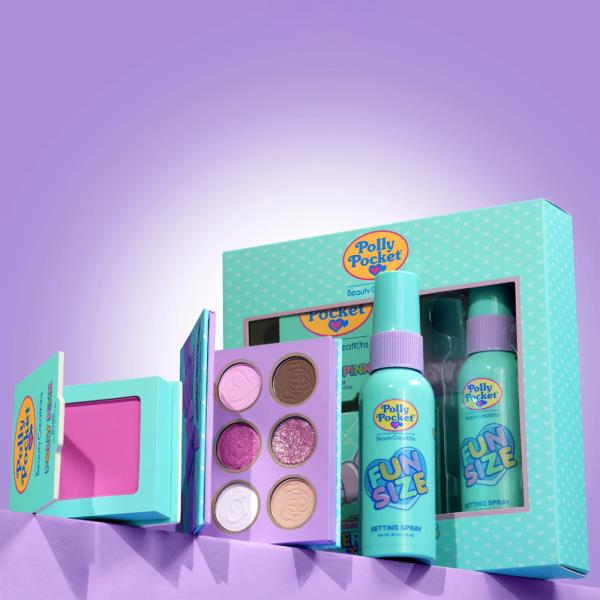 BEAUTY CREATIONS POLLY POCKET HERE COMES THE FUN SET