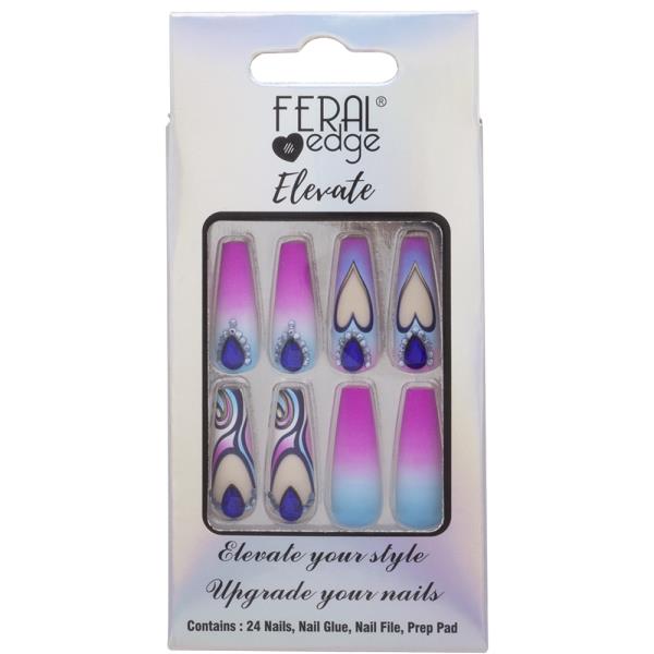 FERAL EDGE ELEVATE YOUR STYLE DESIGN22 NAIL DECORATION SET