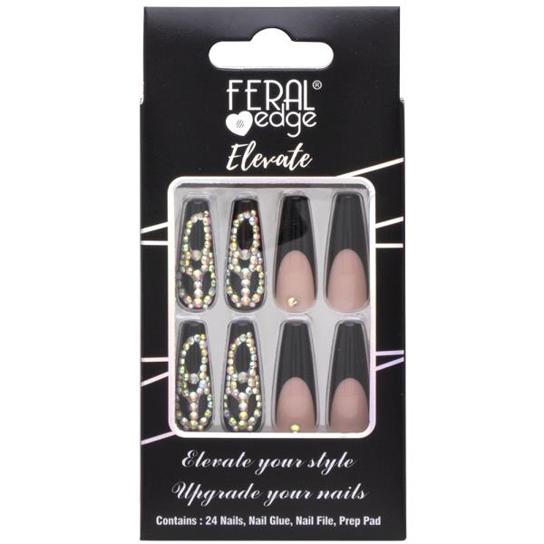 FERAL EDGE ELEVATE YOUR STYLE DESIGN21 NAIL DECORATION SET