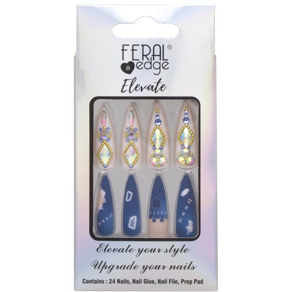 FERAL EDGE ELEVATE YOUR STYLE DESIGN11 NAIL DECORATION SET