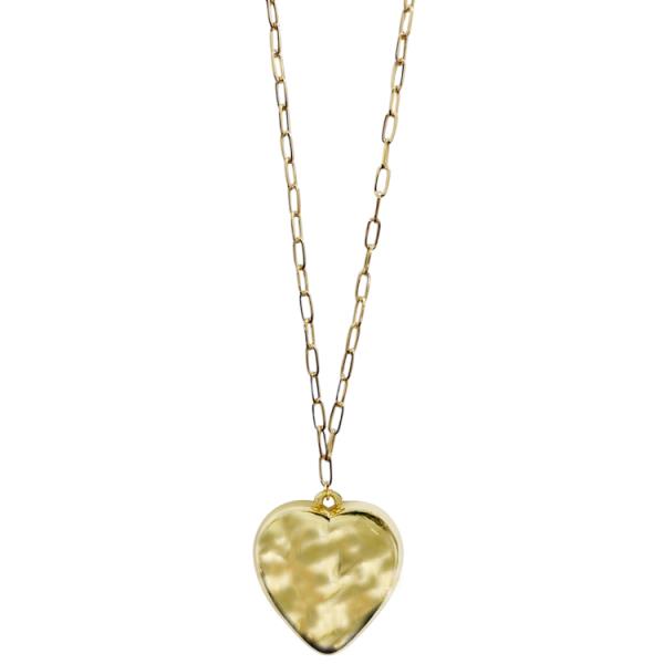 HEART PENDANT NECKLACE