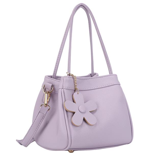 SMOOTH CUTE FLOWER SATCHEL BAG