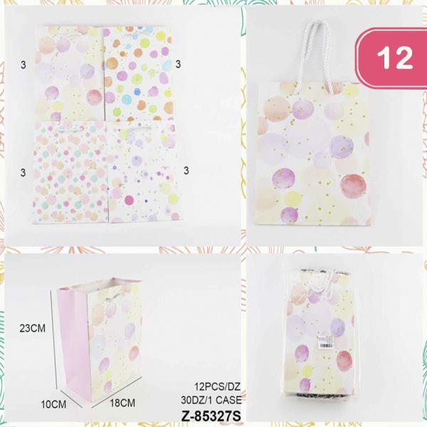 GIFT PAPER SHOPPING BAG (12 UNITS)