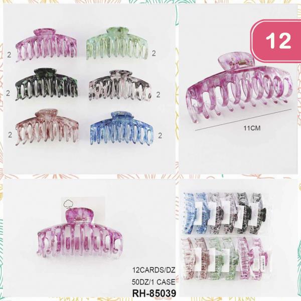 HAIR CLAW JAW CLIP (12 UNITS)