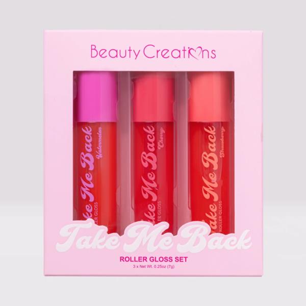 BEAUTY CREATIONS TAKE ME BACK ROLLER GLOSS SET