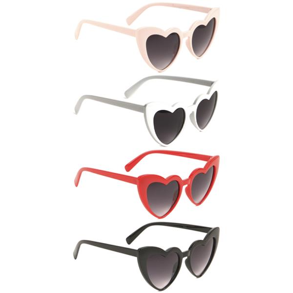 HEART NOVELTY SUNGLASSES 1DZ