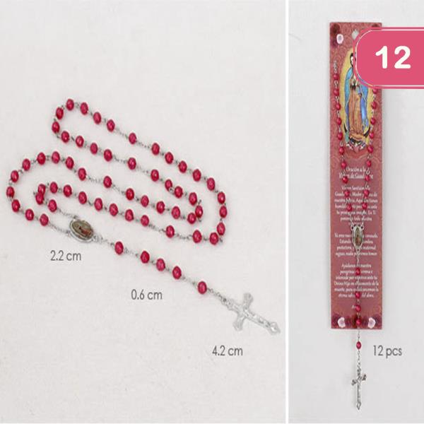 ROSARY NECKLACE (12 UNITS)