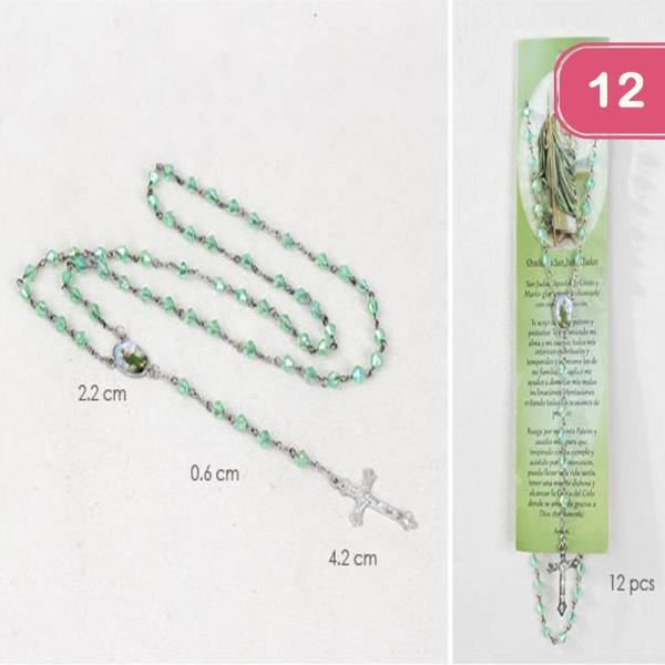 ROSARY NECKLACE (12 UNITS)