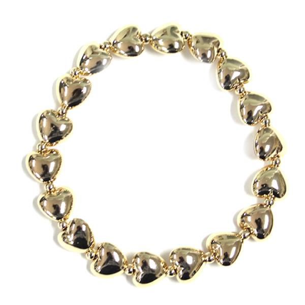 METAL HEART STRETCH BRACELET