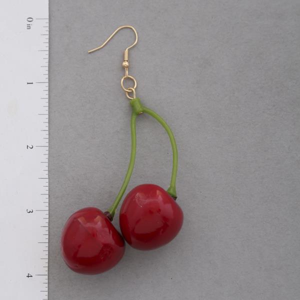 CHERRY DANGLE EARRING