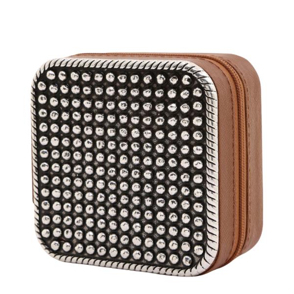 STUDDED JEWELRY ORGANIZER BOX