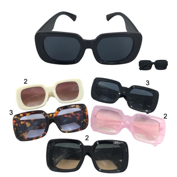 CHIC SQUARE SUNGLASSES 1DZ