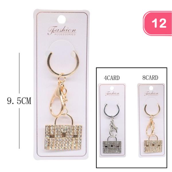 HANDBAG KEYCHAIN (12 UNITS)