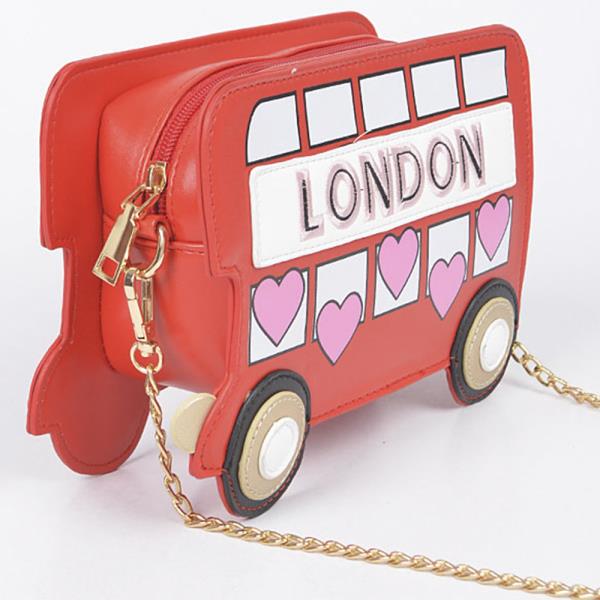 LONDON TRAIN CLUTCH BAG